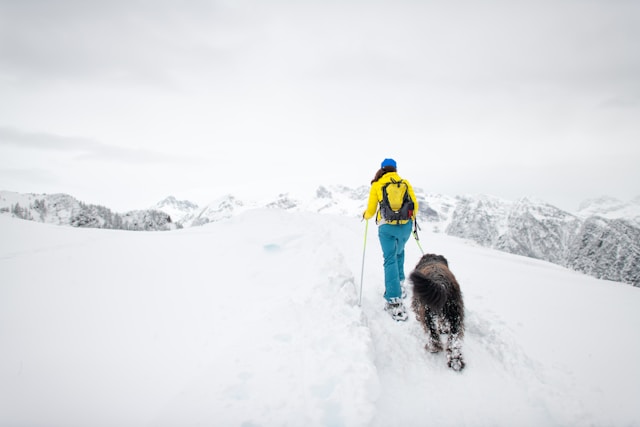 winter hiking