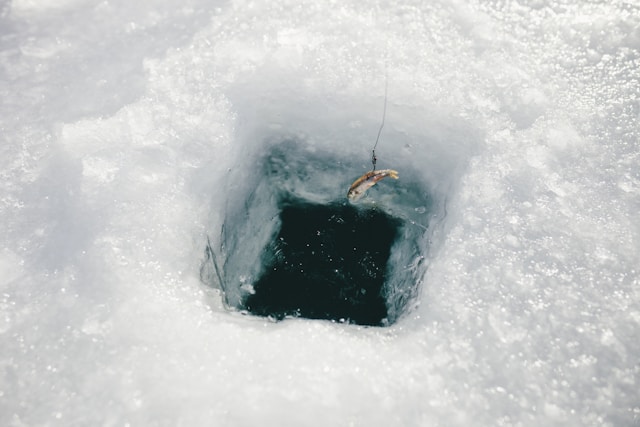 ice fishing